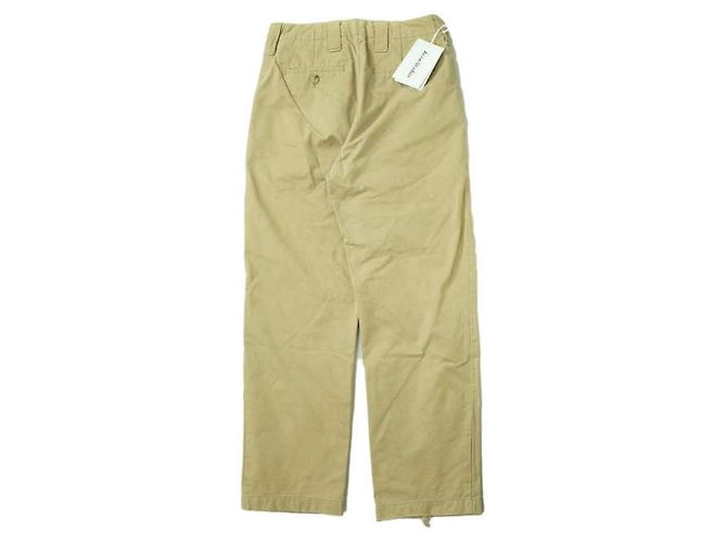 Pantalones de sarga de algodón beige Acne Studios - vista 2