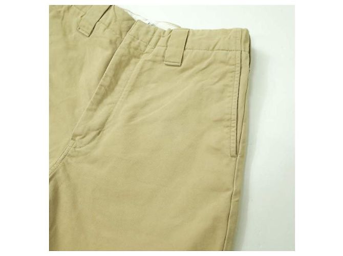 Pantalones de sarga de algodón beige Acne Studios - vista 6