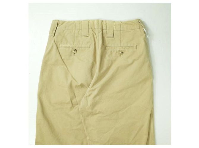 Pantalones de sarga de algodón beige Acne Studios - vista 7