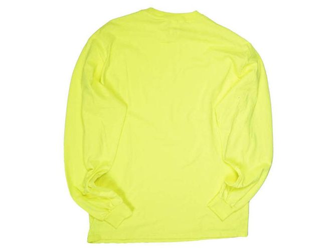 Autre Marque Camiseta de manga larga con logo Zepanese M Amarillo Lima Dorado - vista 2
