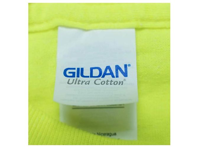 Autre Marque Camiseta de manga larga con logo Zepanese M Amarillo Lima Dorado - vista 3