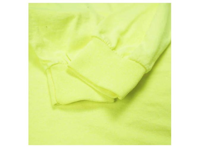 Autre Marque Camiseta de manga larga con logo Zepanese M Amarillo Lima Dorado - vista 6
