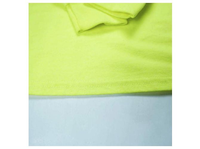Autre Marque Camiseta de manga larga con logo Zepanese M Amarillo Lima Dorado - vista 7