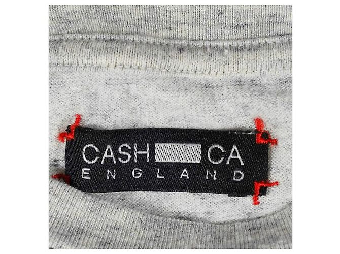 Autre Marque T-shirt CASH CA en mélange de coton Marron - vue 3