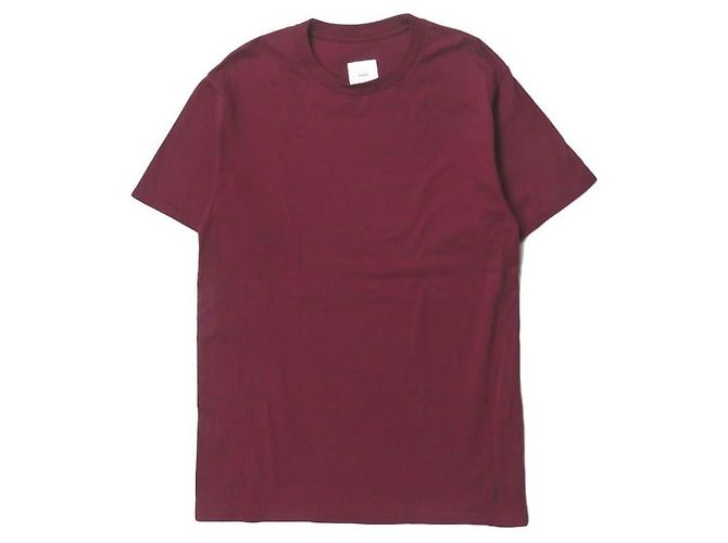 Autre Marque Camiseta ts(s) Back Logo S/S de algodón burdeos - vista 2
