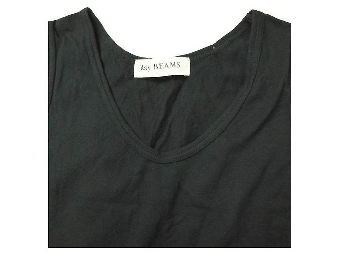 Autre Marque Top sin mangas Ray BEAMS con dobladillo de flecos - vista 4