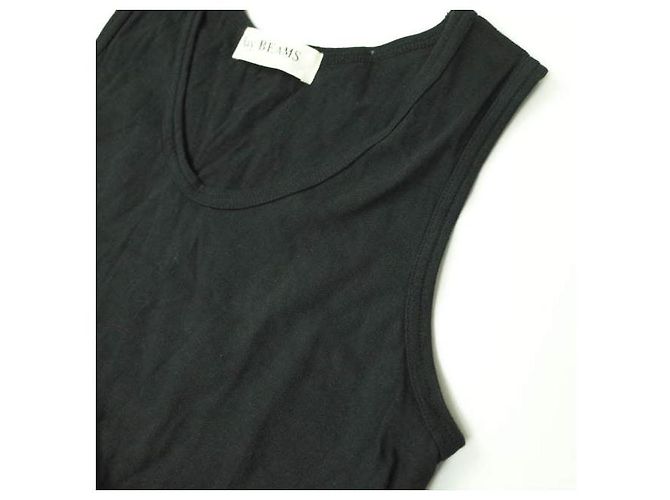 Autre Marque Top sin mangas Ray BEAMS con dobladillo de flecos - vista 5