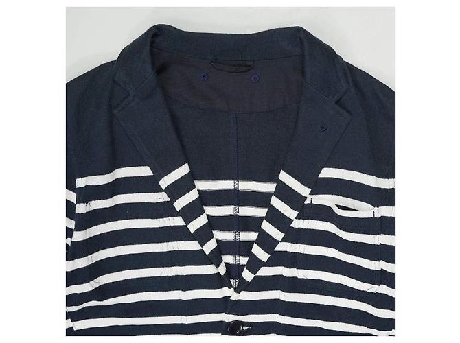 Autre Marque SOPHNET. PANEL BORDER Cotton Jacket - view 3