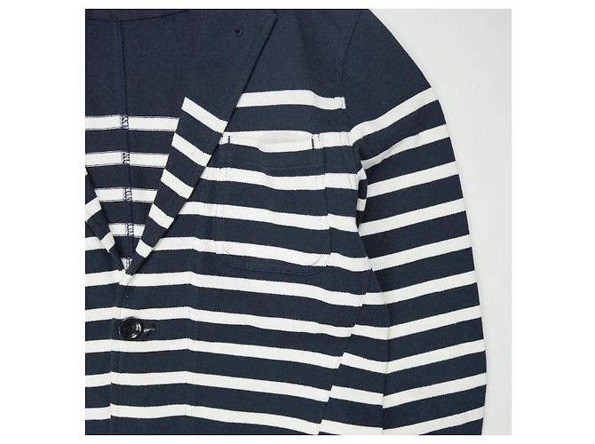 Autre Marque SOPHNET. PANEL BORDER Cotton Jacket - view 4