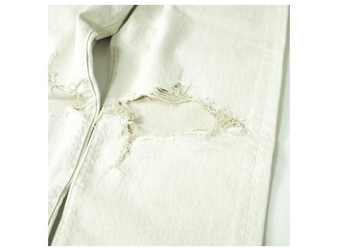 Autre Marque Jeans Selvedge Choc Blanco Blanco roto - vista 6