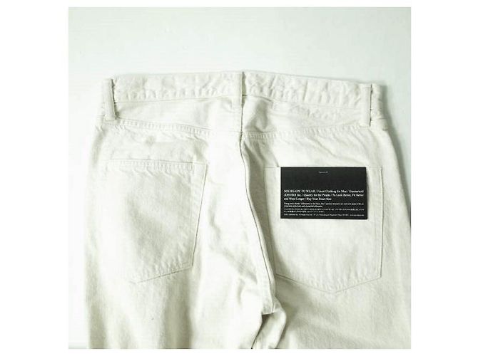 Autre Marque Jeans Selvedge Choc Blanco Blanco roto - vista 7