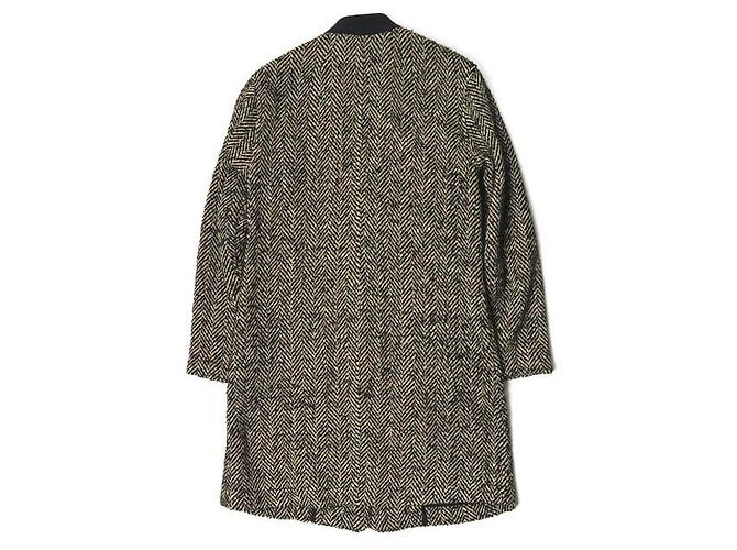 Autre Marque Bellerose Wool Blend Herringbone Coat - view 2