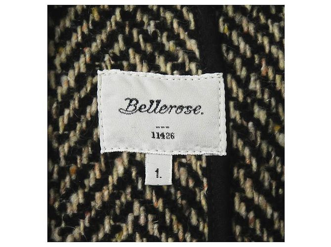 Autre Marque Bellerose Wool Blend Herringbone Coat - view 3