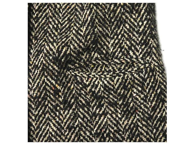 Autre Marque Bellerose Wool Blend Herringbone Coat - view 6