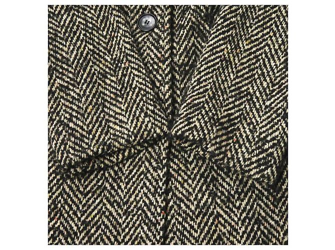 Autre Marque Bellerose Wool Blend Herringbone Coat - view 7