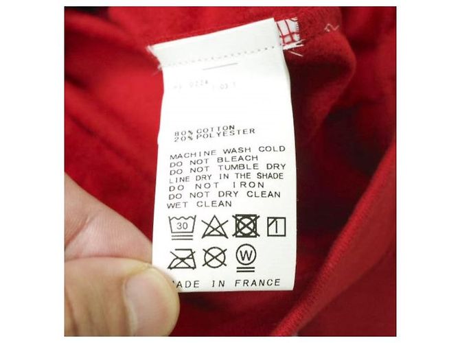 Autre Marque F.A.M.T. Despierta. Sudadera de mezcla de algodón Roja - vista 6
