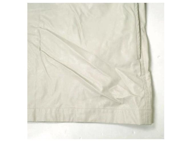 Autre Marque Giacca camicia in ecopelle beige H BEAUTY&YOUTH - vista 7