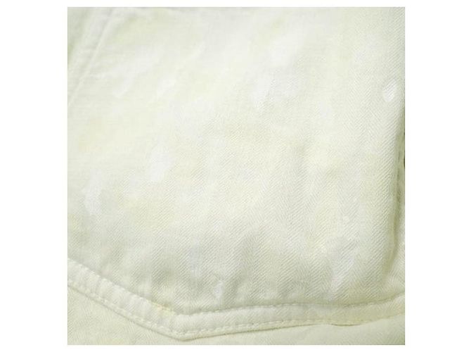 Ralph Lauren Double RL Baumwoll-Herringbone Malerjacke mit Farbspritzern Weiß - Ansicht 6