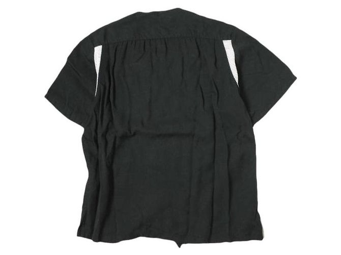 Autre Marque Azuma. Camicia in Tencel con collo rotondo - vista 2