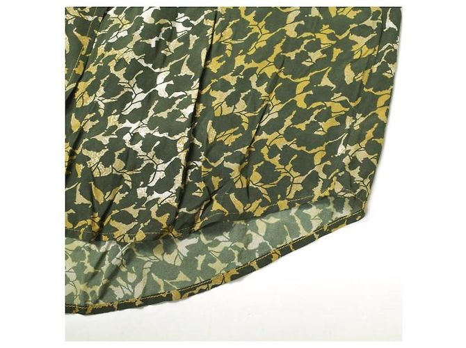 Autre Marque ISABEL MARANT ETOILE Rayon Print Blouse Mustard - view 6