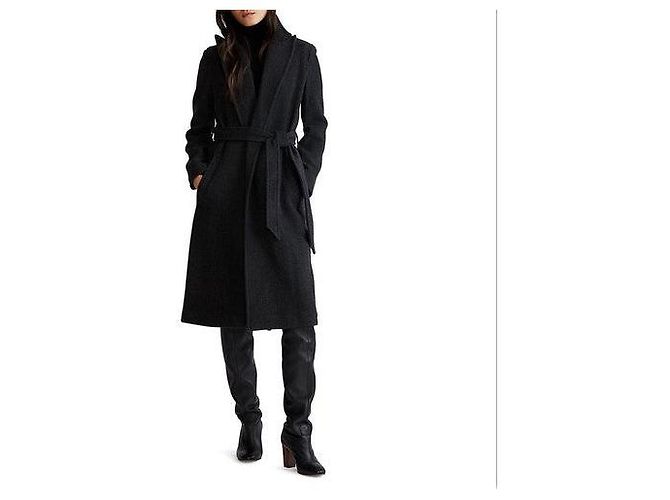 Autre Marque Abrigo envolvente de mezcla de lana POLO RALPH LAUREN XXS - vista 3