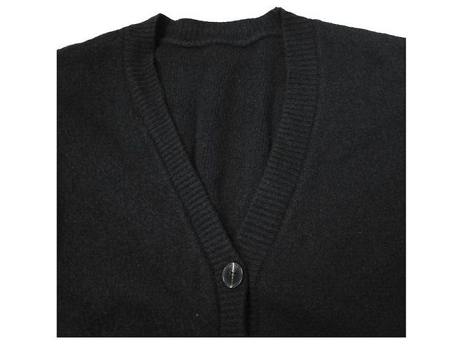Autre Marque LOCKERE STRICKJACKE BLAU FRAU SCHWARZ - vista 4