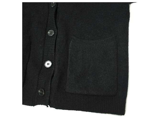 Autre Marque LOCKERE STRICKJACKE BLAU FRAU SCHWARZ - vista 5