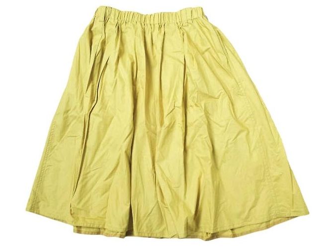 Autre Marque Falda de algodón Compact Spin Twill de DRESSTERIOR Amarillo - vista 2