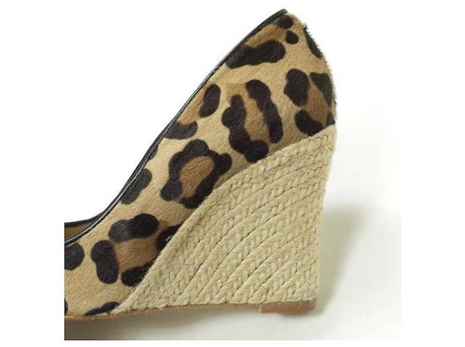 Autre Marque PELLICO SUNNY GARDENIA Décolleté a punta aperta con zeppa Stampa leopardo - vista 6