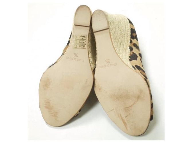 Autre Marque PELLICO SUNNY GARDENIA Décolleté a punta aperta con zeppa Stampa leopardo - vista 7