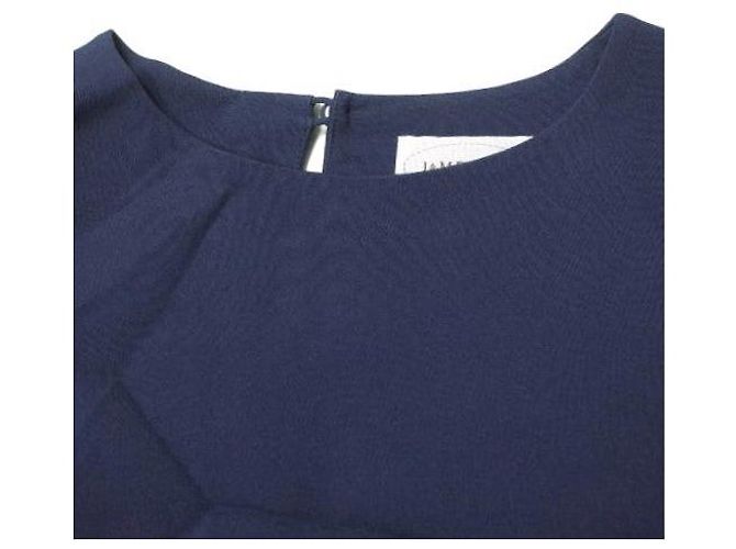 Autre Marque Vestido de rayón y acetato J&M Davidson Azul marino - vista 4