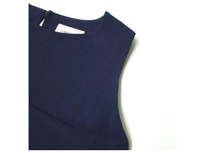 Autre Marque Vestido de rayón y acetato J&M Davidson Azul marino - vista 5