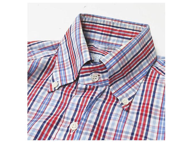 Autre Marque ORIAN BEAMS F Camisa de cuadros de algodón XS - vista 4