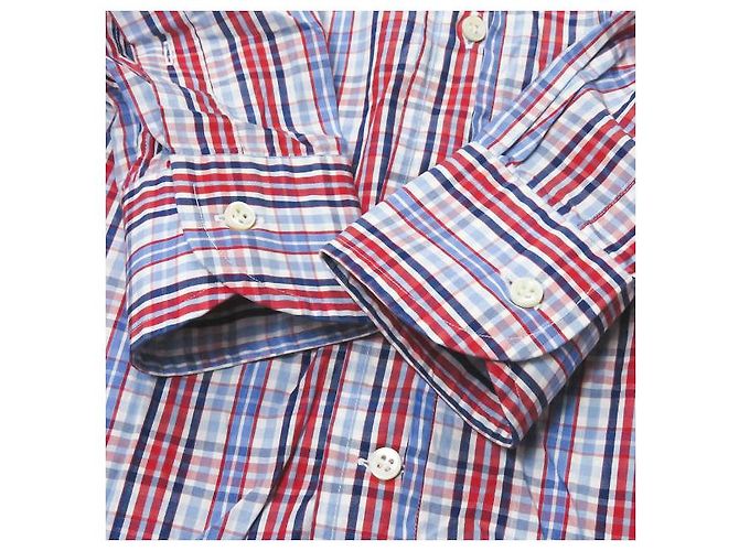 Autre Marque ORIAN BEAMS F Camisa de cuadros de algodón XS - vista 5
