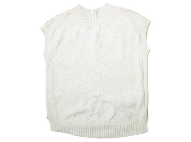 Autre Marque ara ara 22SS Oversize Strickweste mit V-Ausschnitt aus Nylon Baumwolle Acryl
Strickweste Aus weiß - Ansicht 2