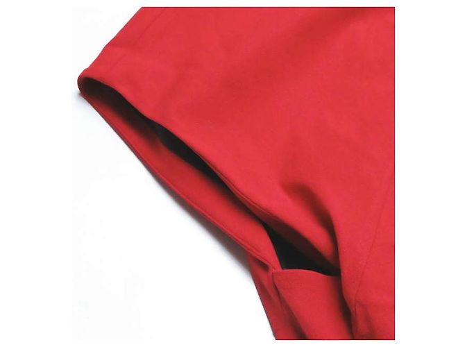 Autre Marque Vestido TOGA de Georgette de Rayón Roja - vista 3