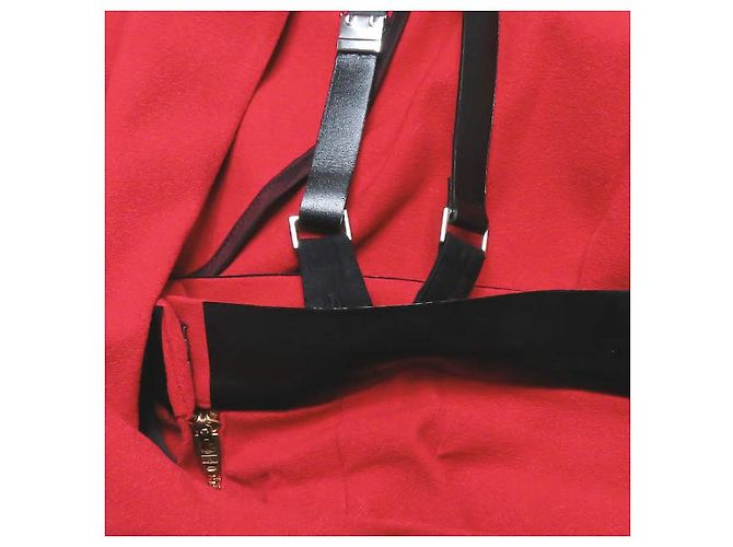 Autre Marque Vestido TOGA de Georgette de Rayón Roja - vista 5
