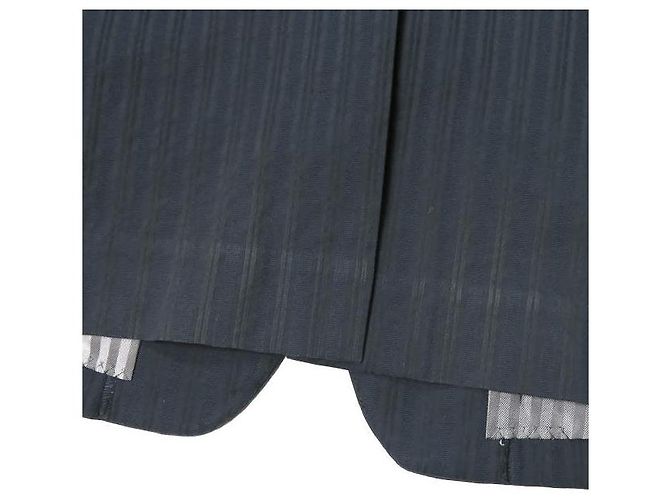 Autre Marque Chaqueta entallada N.HOOLYWOOD COLLECTION LINE de poliéster y algodón Azul marino - vista 11