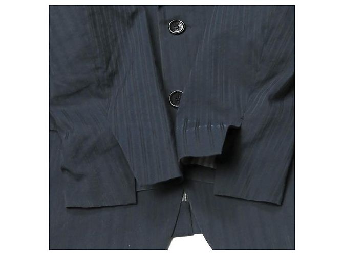 Autre Marque Chaqueta entallada N.HOOLYWOOD COLLECTION LINE de poliéster y algodón Azul marino - vista 7