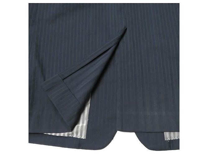 Autre Marque Chaqueta entallada N.HOOLYWOOD COLLECTION LINE de poliéster y algodón Azul marino - vista 9