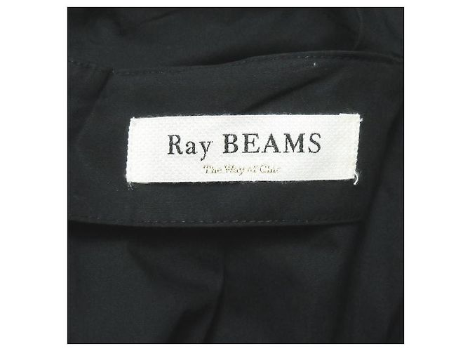 Autre Marque Ray BEAMS Kleid mit Seitenschlitz Schwarz - Ansicht 3