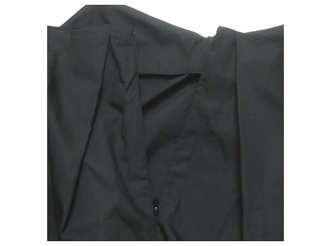 Autre Marque Ray BEAMS Kleid mit Seitenschlitz Schwarz - Ansicht 8