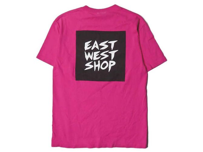 Autre Marque Camiseta de algodón East/West Shop Rosa - vista 2