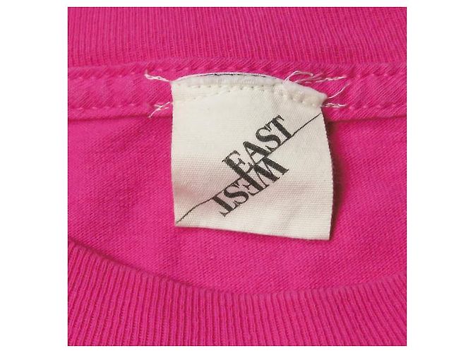Autre Marque Camiseta de algodón East/West Shop Rosa - vista 5