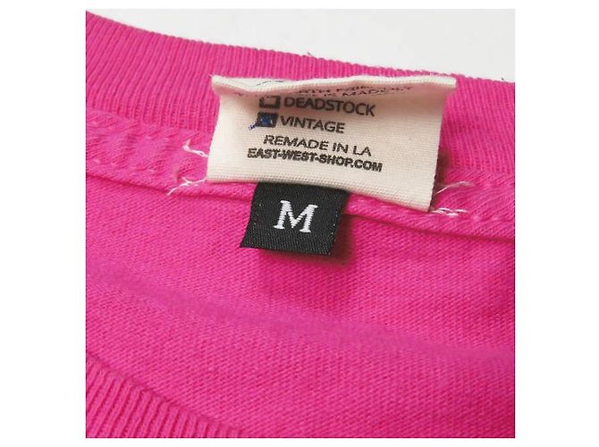 Autre Marque Camiseta de algodón East/West Shop Rosa - vista 6
