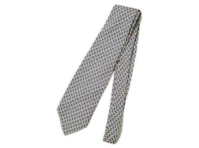 Autre Marque Cravatta in seta paisley Ralph Lauren viola Porpora - vista 2
