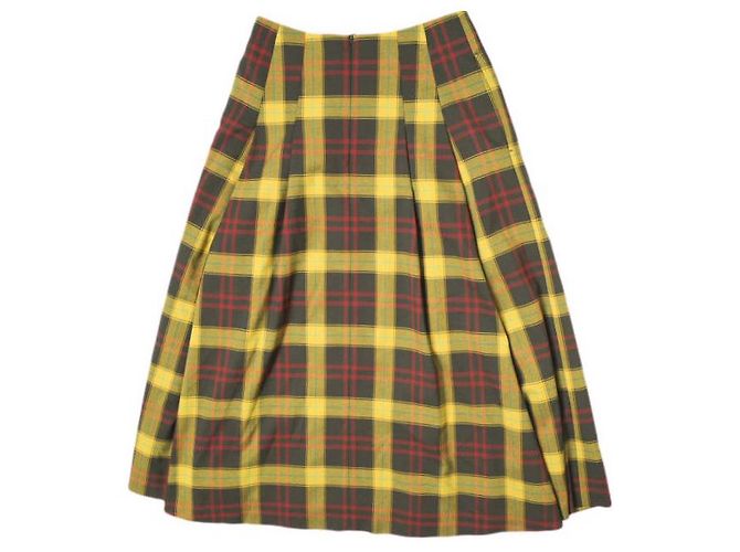 Autre Marque Falda larga de cuadros Check de la filosofía MACKINTOSH - vista 2