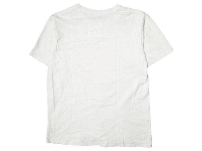 Autre Marque Camiseta de cuello redondo de algodón blanca SSZ Blanco - vista 2