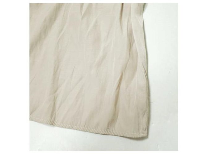 Autre Marque Langes gerafftes Kleid Nano Universe Beige - Ansicht 5