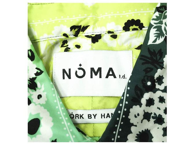 Autre Marque NOMA t.d. Draw Your Garden Hemdblusenkleid, Hellgrün, Einheitsgröße - Ansicht 3